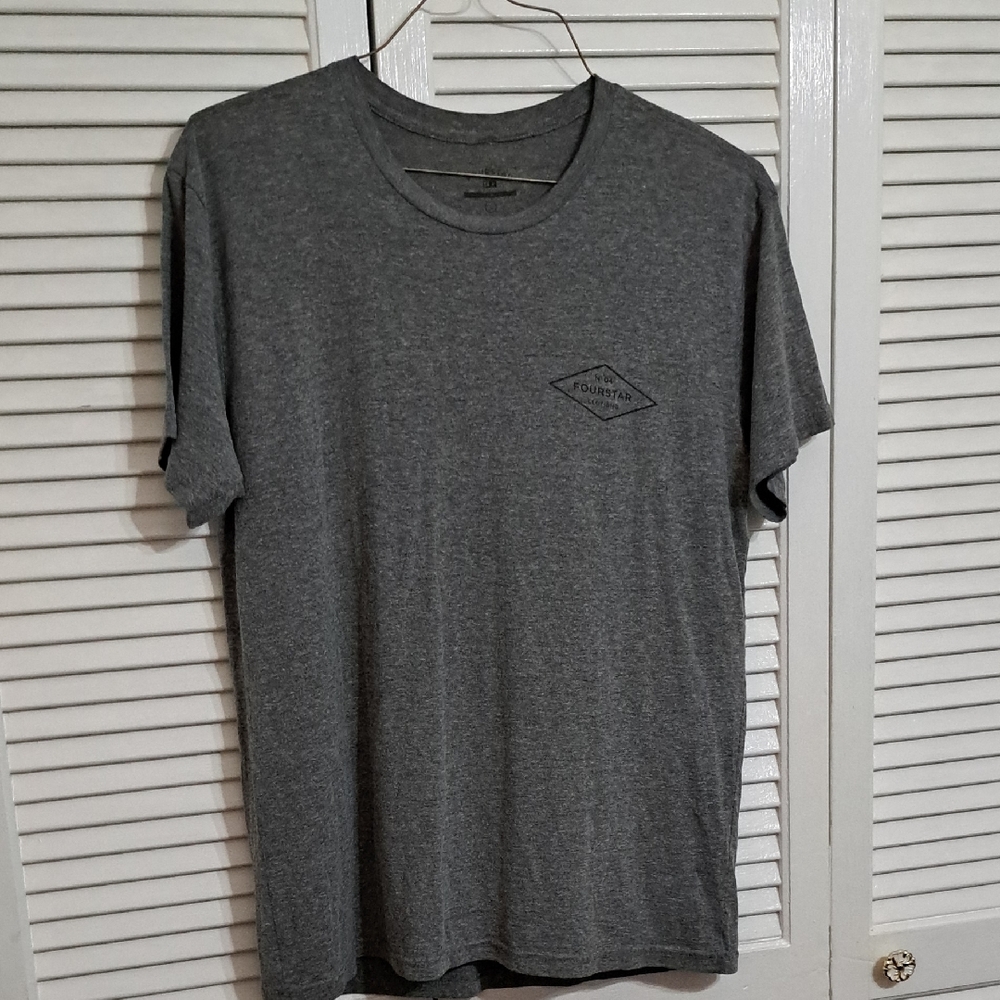 Gray Men's Short Sleeve Tee